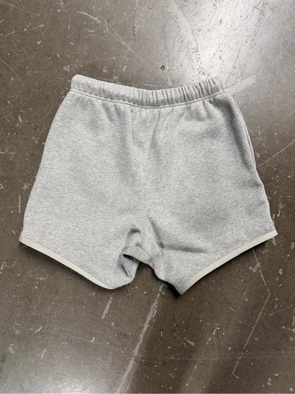 Grey Drawstring Shorts - Picture 3 of 4